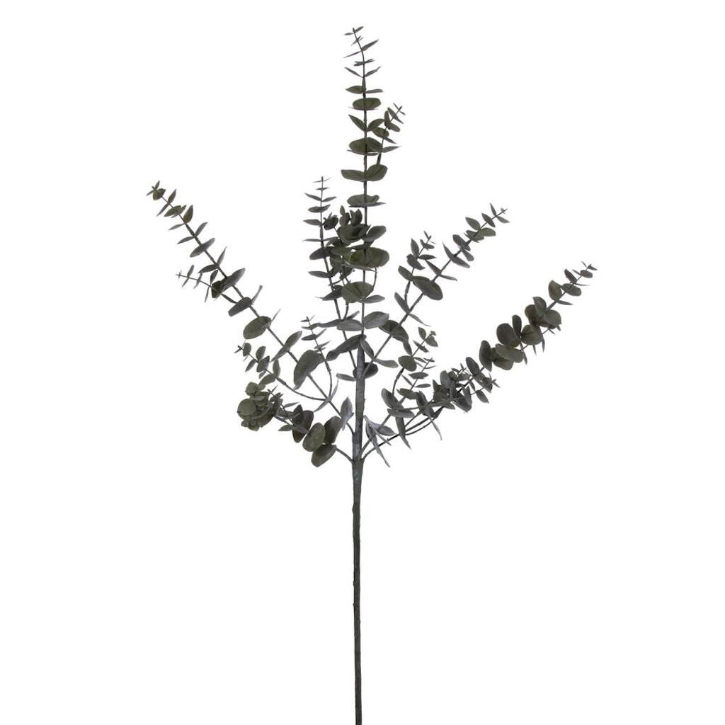 36" Artificial Green Gray Eucalyptus Branch (3 Pack) 1