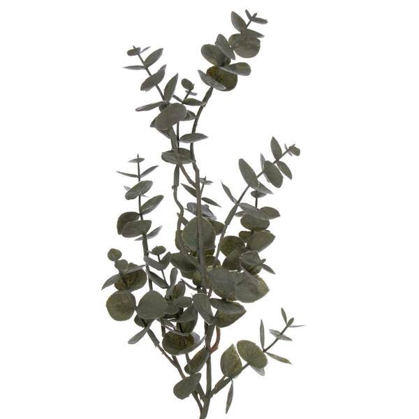 5' Artificial Eucalyptus Green Gray Garland 2