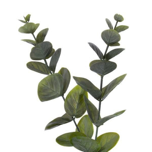 24" Artificial Green Eucalyptus Spiral Wreath 2