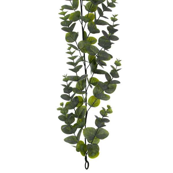 6' Artificial Green Spiral Eucalyptus Garland 2