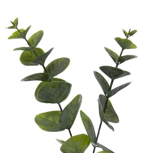6' Artificial Green Spiral Eucalyptus Garland 3