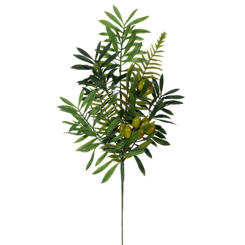 20.5" Mixed Olive Leaf Spray (3 Pack) 1