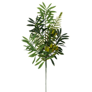 20.5" Mixed Olive Leaf Spray (3 Pack) 1