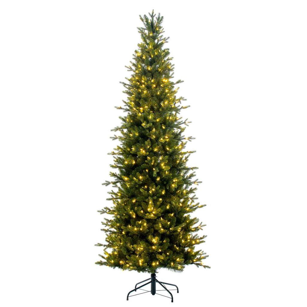 9' x 48" Artificial Wistler Spruce Tree 800 Color Changing LED Lights 1