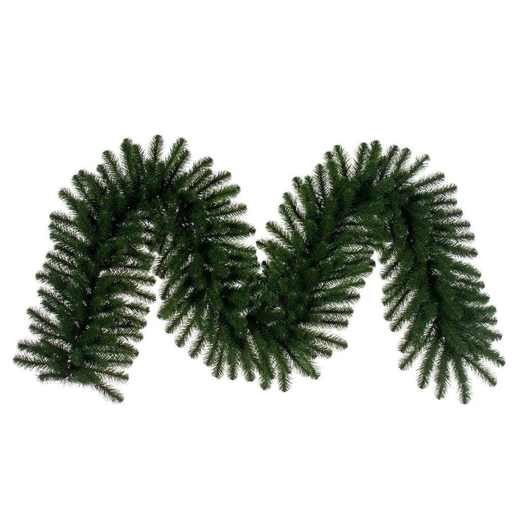 9' x 18" Artificial Deluxe Sequoia Pine Unlit Garland 1