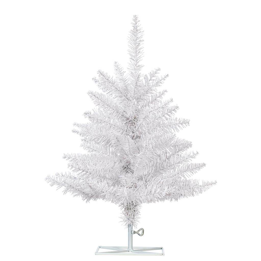 2' x 20" Artificial White Fir Tree Unlit 1