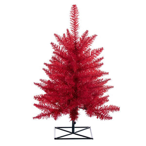 2' x 20" Artificial Red Fir Tree Unlit 1