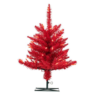 2' x 20" Red Fir DuraLit 50 Red LED 1