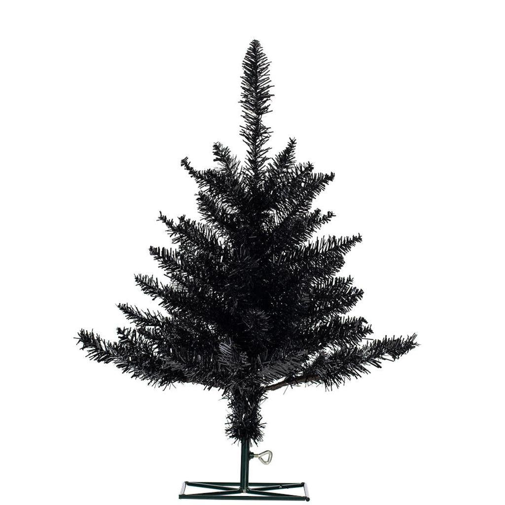 2' x 20" Artificial Black Fir Tree Unlit 1