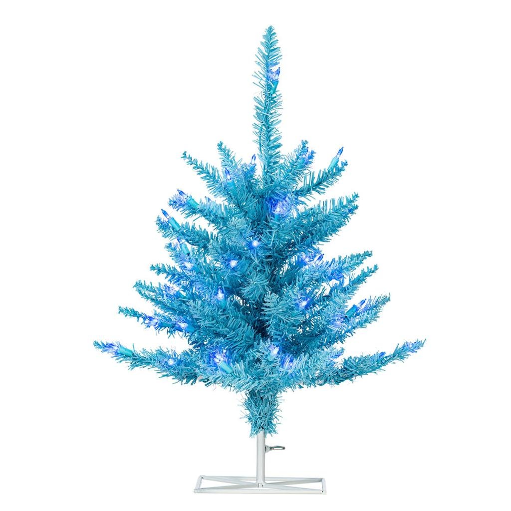 2' x 20" Sky Blue Fir DuraLit 50 Sky Blue LED 1