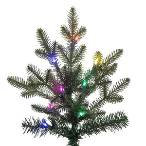 9' x 53" Georgian Fraser Fir 1000 LED Mini Light Pre-Lit Artificial Christmas Tree 2