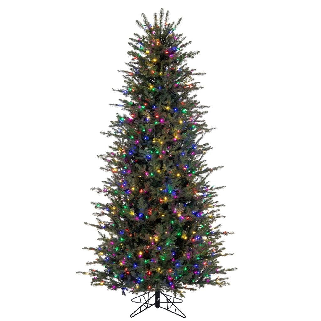 9' x 53" Georgian Fraser Fir 1000 LED Mini Light Pre-Lit Artificial Christmas Tree 1