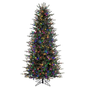 9' x 53" Georgian Fraser Fir 1000 LED Mini Light Pre-Lit Artificial Christmas Tree 1