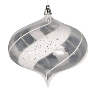 6.3" Clear Onion Ornament (2 Pack) 1