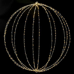 30" 600 Light Warm White LED Ball Silhouette Light 3