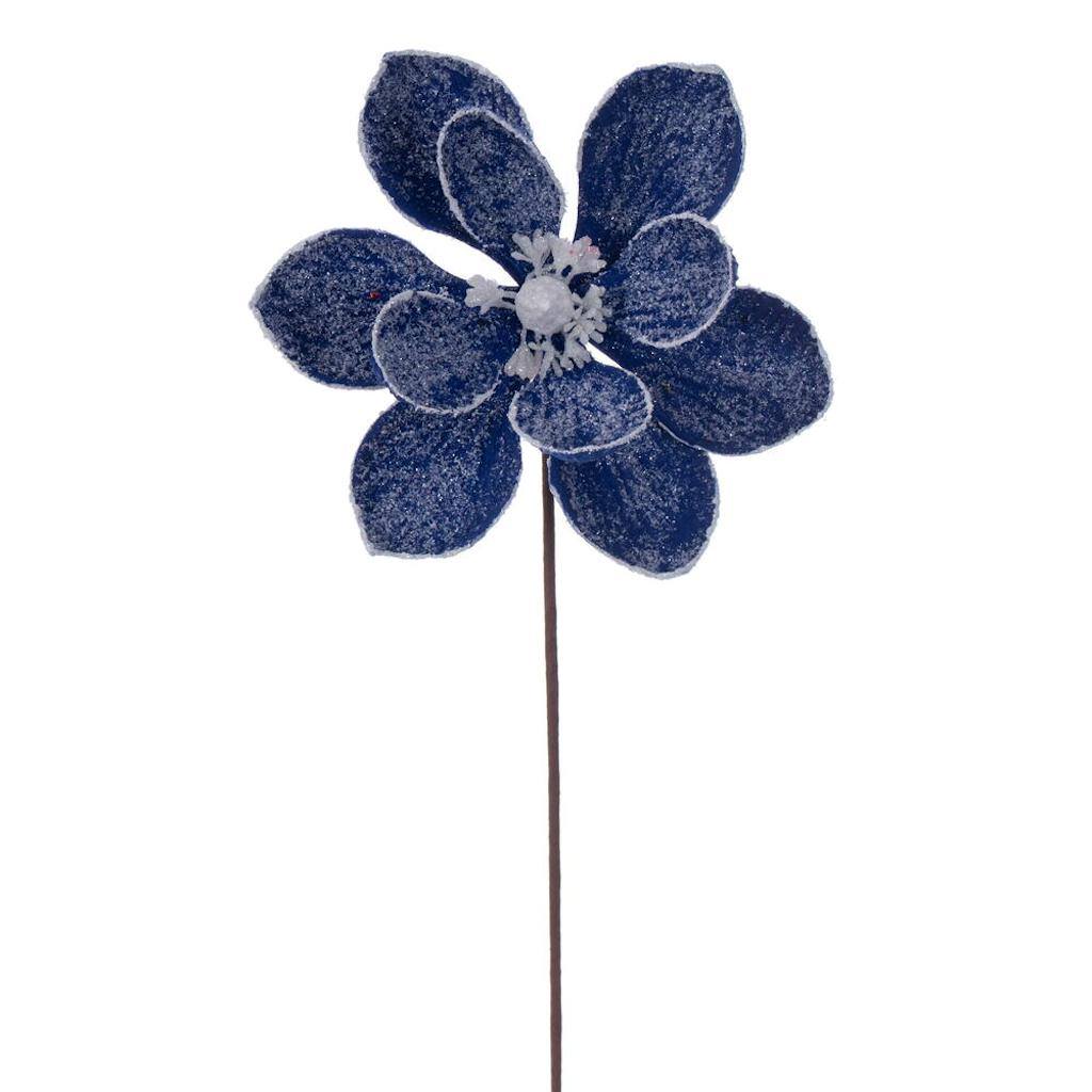 23" Blue Magnolia Stem (3 Pack) 1