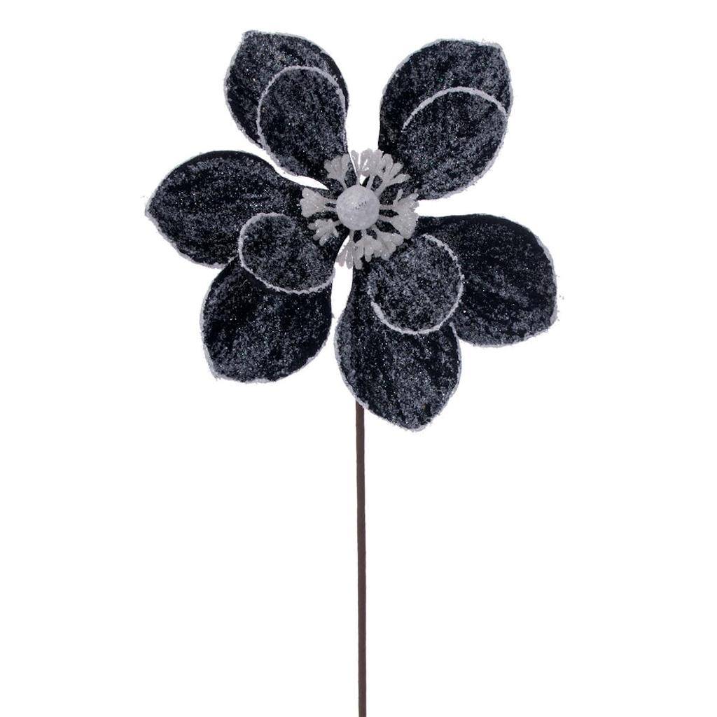 23" Black Magnolia Stem (3 Pack) 1