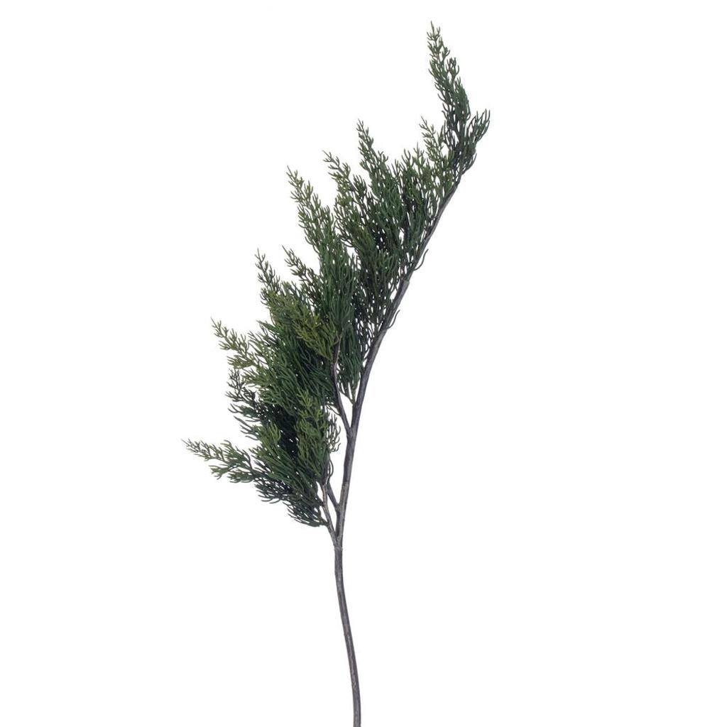 30" Artificial Green Cedar Fern Spray (2 Pack) 1