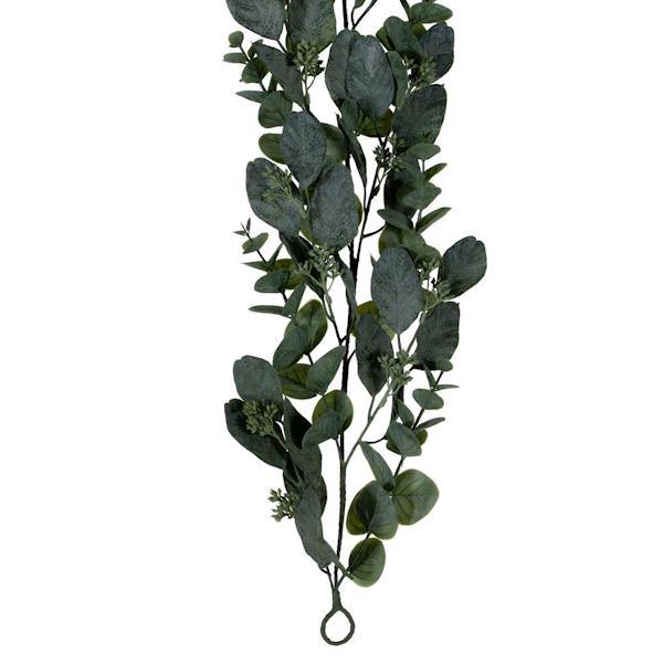 6' Artificial Green Eucalyptus Garland 2
