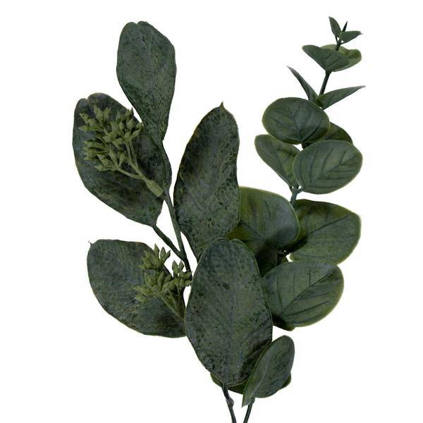 6' Artificial Green Eucalyptus Garland 3