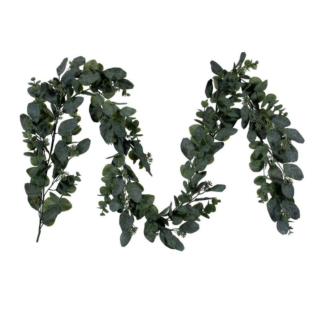 6' Artificial Green Eucalyptus Garland 1