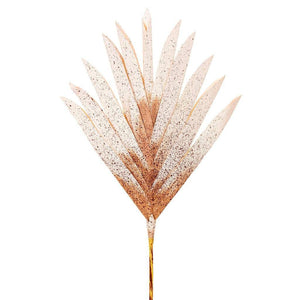 18" Artificial Light Brown Designer Fan Palm (3 Pack) 1