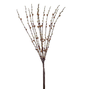 36" Brown Pussy Willow Bundle 1