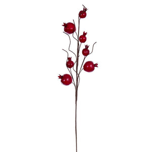 31" Red Pomegranate Spray (3 Pack) 1