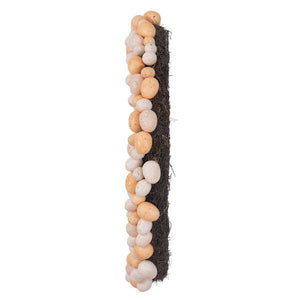 24" Artificial Orange/Ivory Easter Eggs Wreath 3