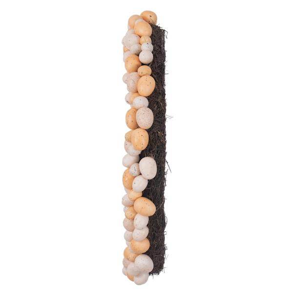 24" Artificial Orange/Ivory Easter Eggs Wreath 3