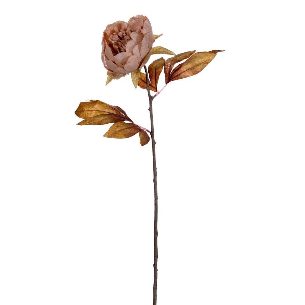 21" Artificial Cream Peony Stem (6 Pack) 1