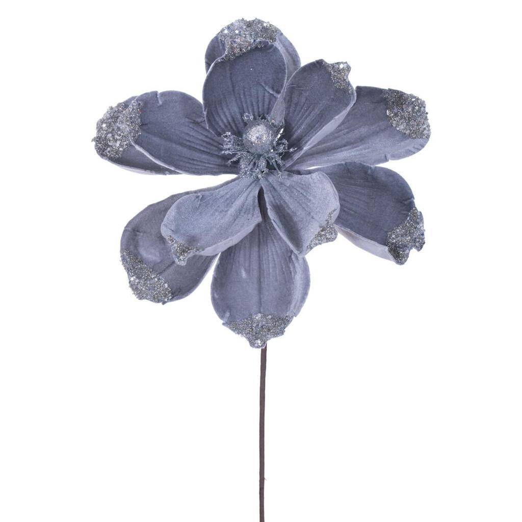 21.5" Artificial Silver Velvet Magnolia (4 Pack) 1