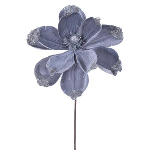21.5" Artificial Silver Velvet Magnolia (4 Pack) 1