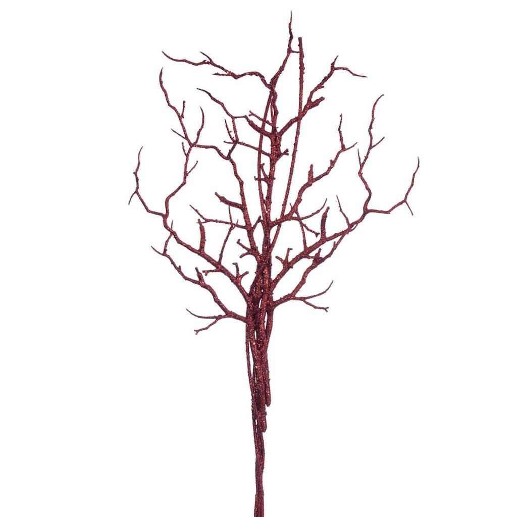 24" Artificial Red Twig Branch (3 Pack) 1