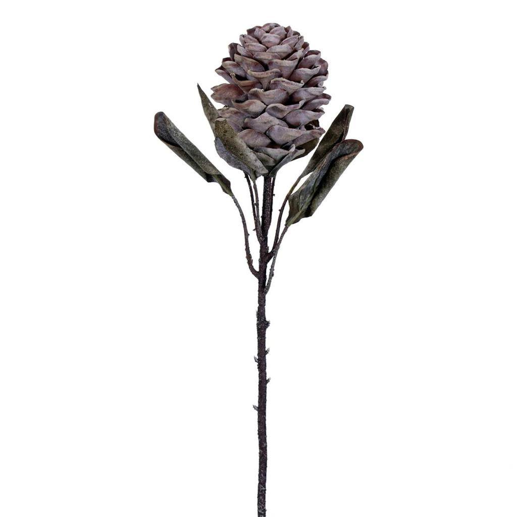 22" Artificial Light Orange Dried Ginger Stem (3 Pack) 1