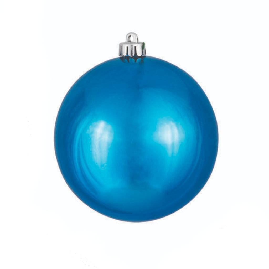 24" Turquoise Candy Ball Giant Christmas Ornament 1