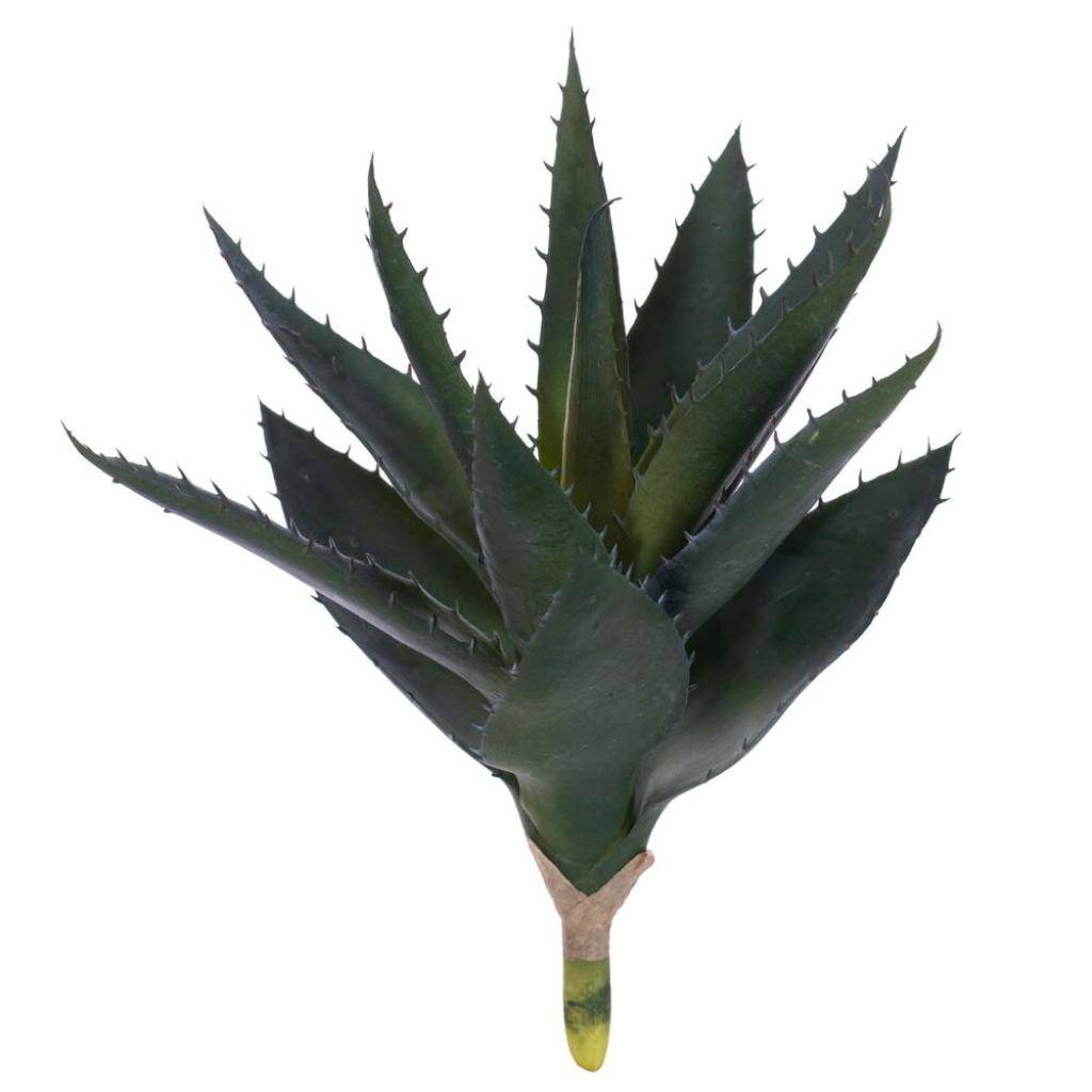 8" Green Aloe Stem Artificial Spray (2 Pack) 1