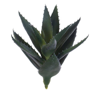 11.5" Green Aloe Vera Artificial Stem (2 Pack) 1