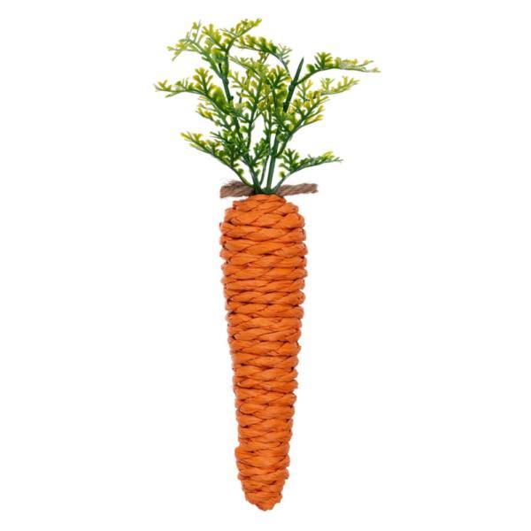 6' Carrot Jute Artificial Unlit Garland 2