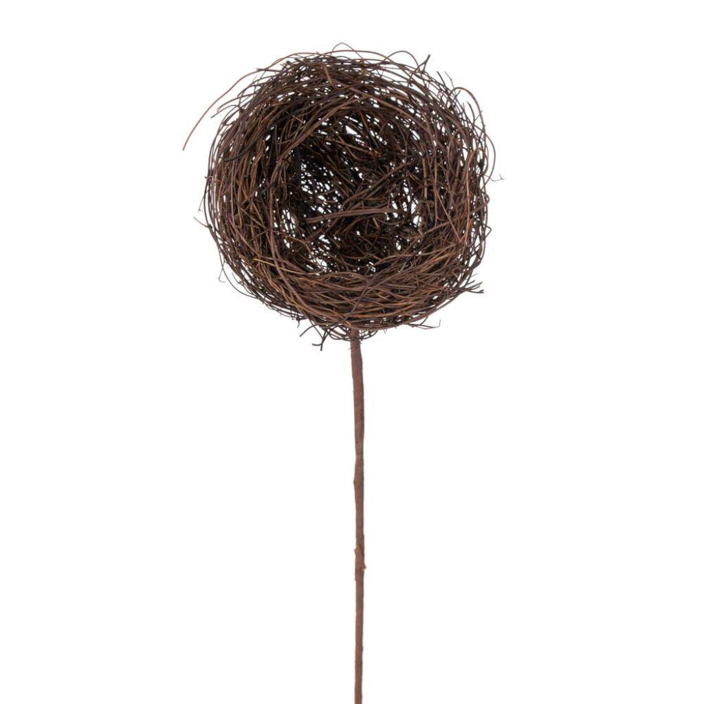 10" Bird's Nest Artificial Stem (3 Pack) 1