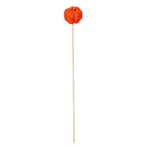 20" Orange Coconut Coir Pumpkin Stem (12 Pack) 1