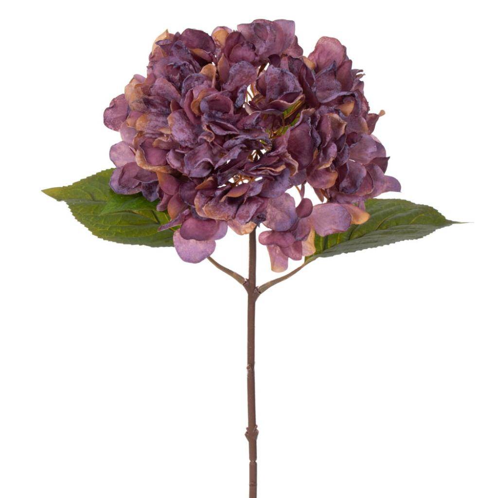 20" Purple Hydrangea Stem (2 Pack) 1
