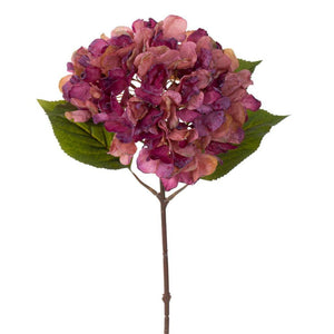 20" Pink Hydrangea Stem (2 Pack) 1