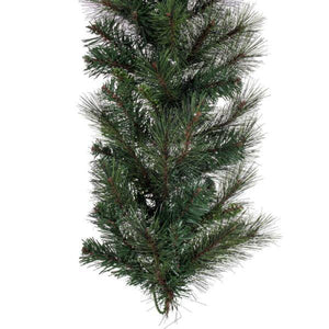 9' x 14" Green Brighton Pine Artificial Christmas Garland 4