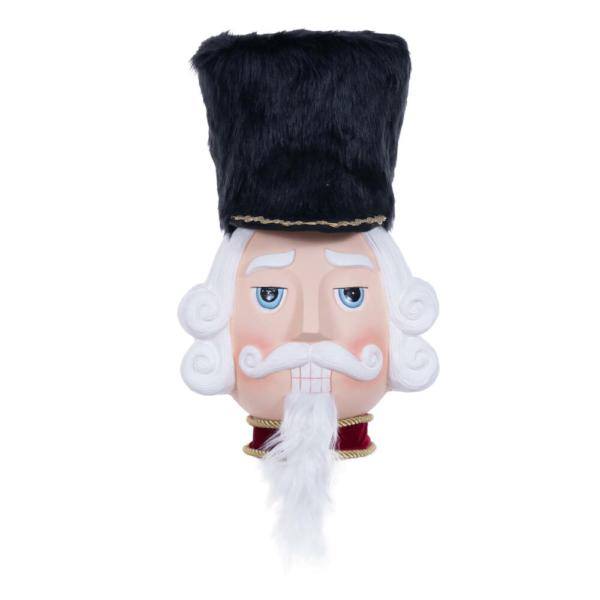 6' Red Velvet Standing Nutcracker Doll 4