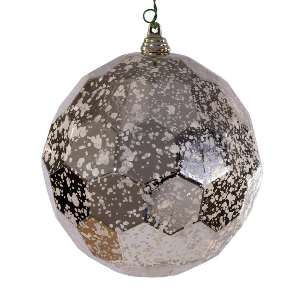 4.75" Oat Honeycomb Mercury Christmas Ornament (4 Pack) 1