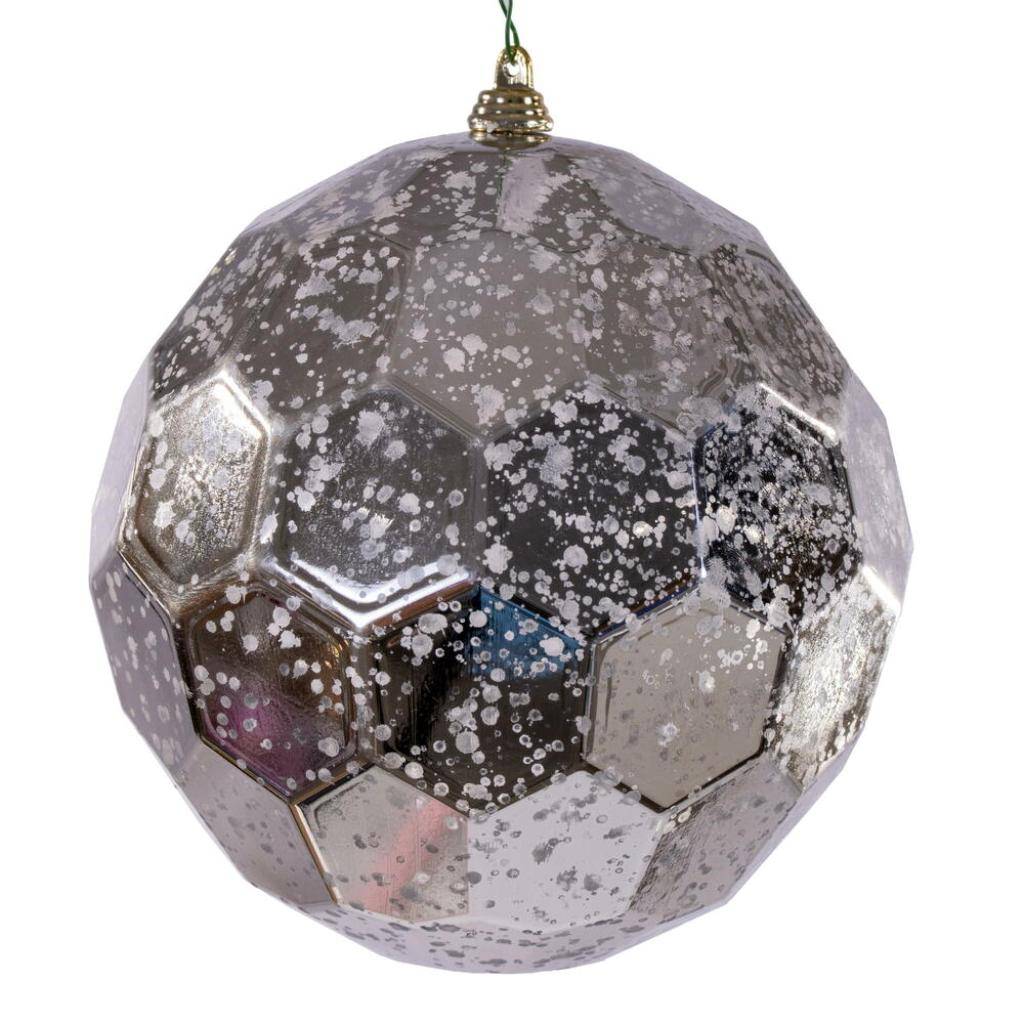 6" Oat Honeycomb Mercury Christmas Ornament (2 Pack) 1
