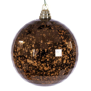 6" Mocha Mirror Mercury Christmas Ornament (2 Pack) 1