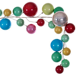 6' Multi-Color Ball Wire Garland 2
