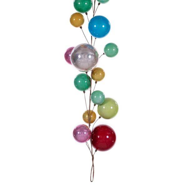 6' Multi-Color Ball Wire Garland 4